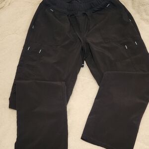 Scrubstar Black Cargo Pants with Utility Design